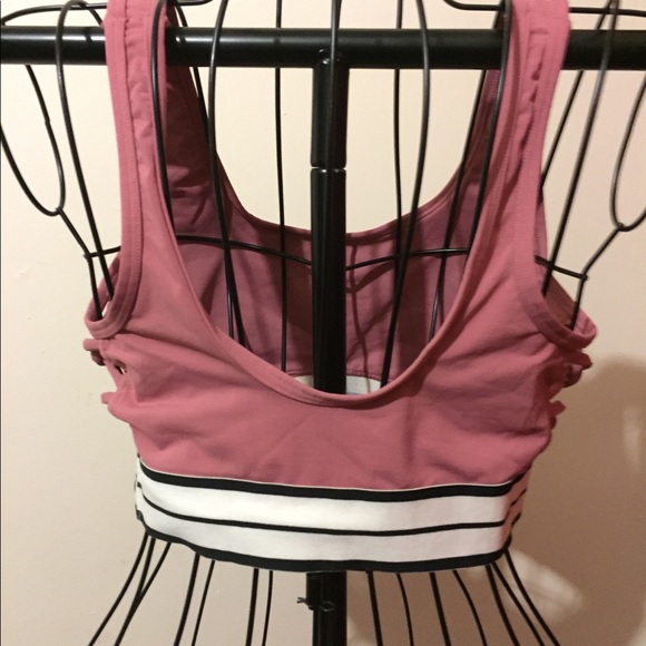 SOLD Victoria Secret Pink Caged Sport's Bra - Picture 5 of 5